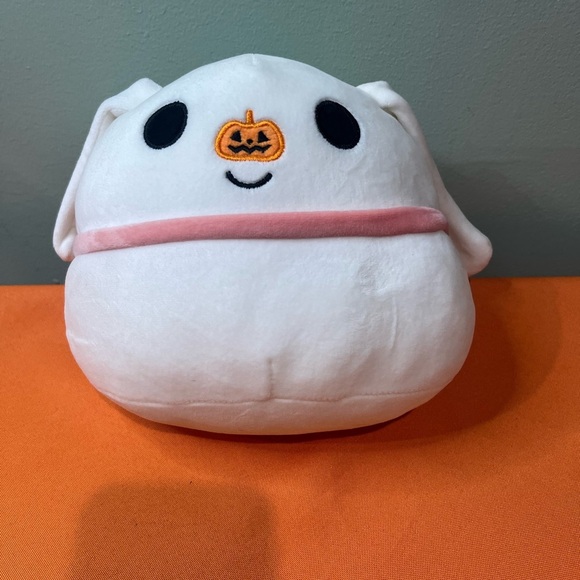 disney Zero Other - 6/$25 Zero Nightmare before Christmas White and Pink Stuffed Animal